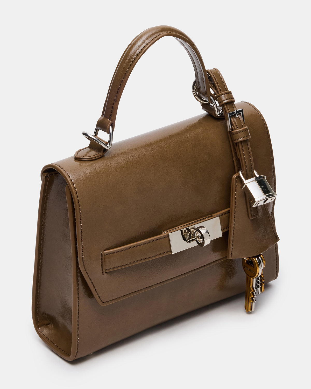ELLOISE Bag Olive Structured Mini Crossbody Handbag | Steve Madden Sale