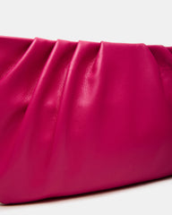 NIKA Fuchsia Women's Pleated Crossbody Clutch Handbag | Steve Madden for Sale