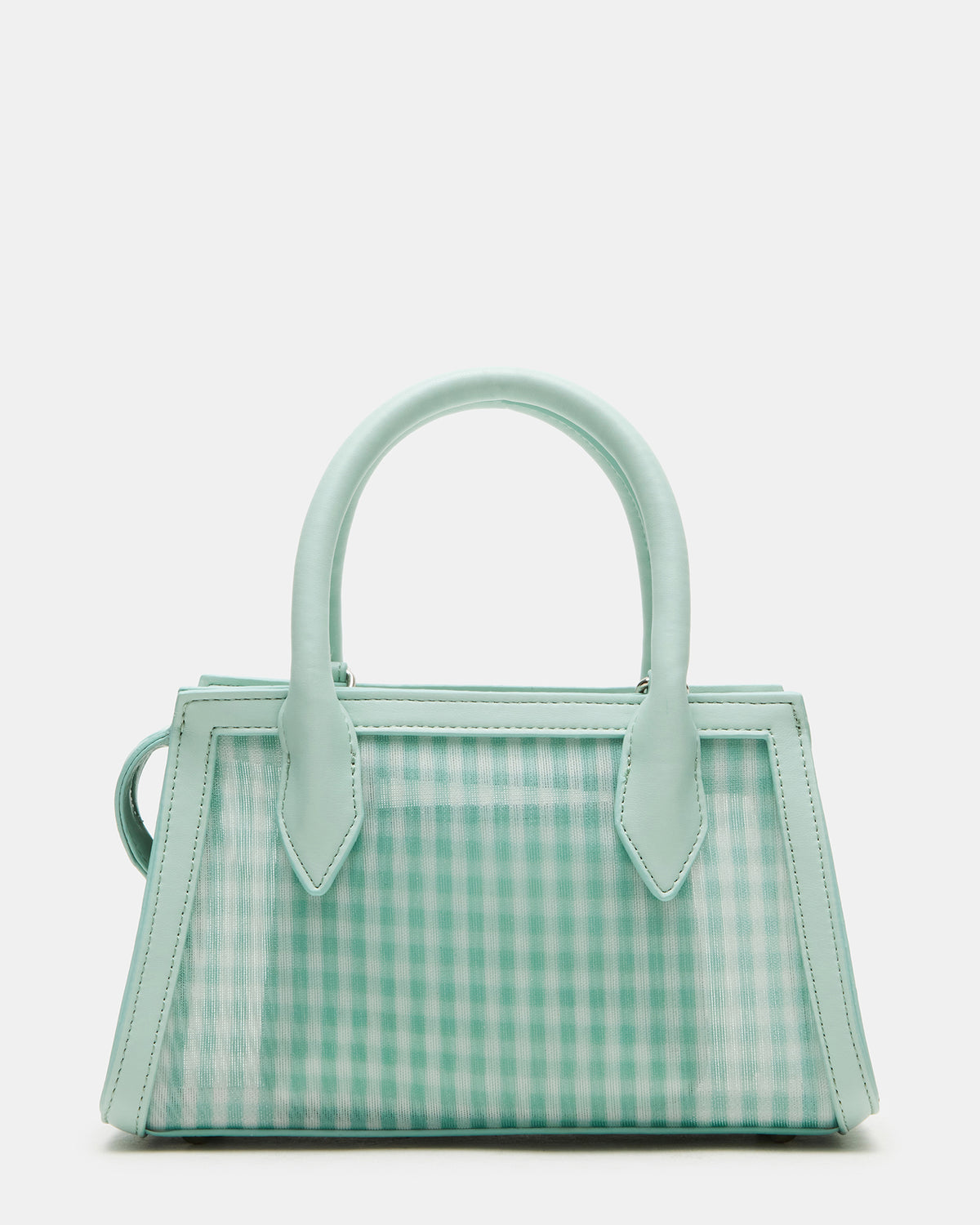 PEACHY Green Multi Women's Mini Top-Handle Mesh Handbag | Steve Madden on Sale