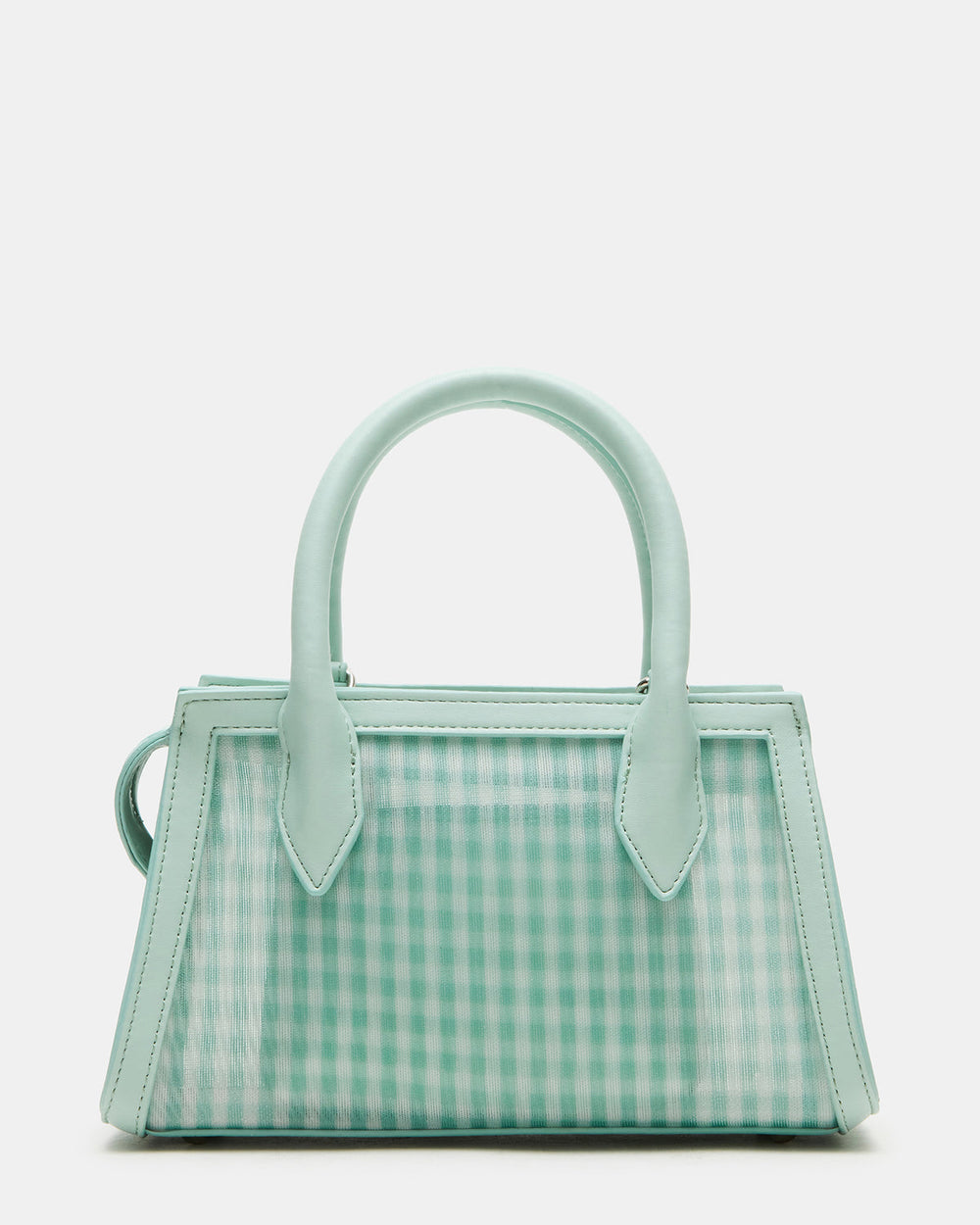PEACHY Green Multi Women's Mini Top-Handle Mesh Handbag | Steve Madden on Sale