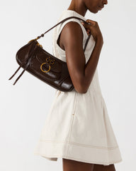 LUXXAR Bag Brown Shoulder Strap Boho-Inspired Handbag | Steve Madden US