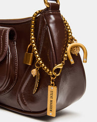 LUXXAR Bag Brown Shoulder Strap Boho-Inspired Handbag | Steve Madden US