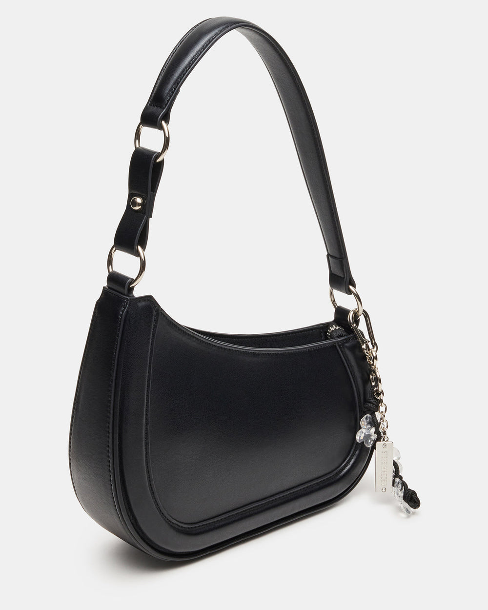 MUSEE Bag Black Asymmetrical Shoulder Strap Handbag | Steve Madden for Sale