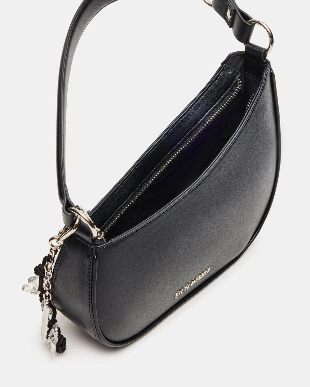 MUSEE Bag Black Asymmetrical Shoulder Strap Handbag | Steve Madden for Sale