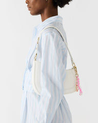 MUSEE Bag White Asymmetrical Shoulder Strap Handbag | Steve Madden US