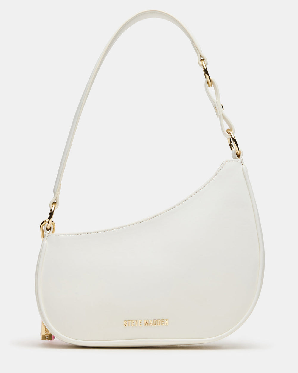 MUSEE Bag White Asymmetrical Shoulder Strap Handbag | Steve Madden US