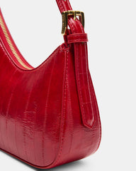 SMITH Bag Red Eel Asymmetric Shoulder Handbag | Steve Madden outlet