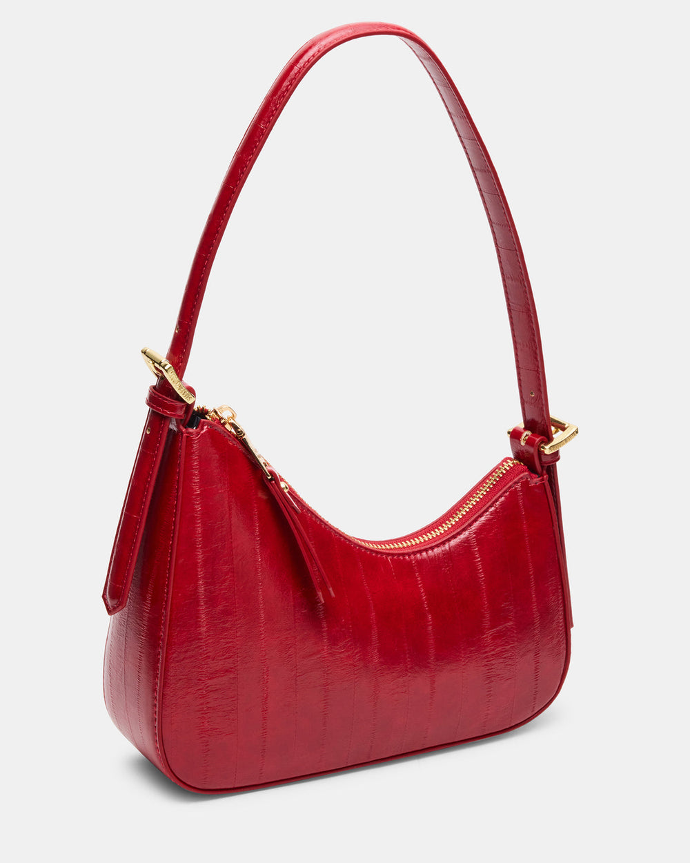 SMITH Bag Red Eel Asymmetric Shoulder Handbag | Steve Madden outlet