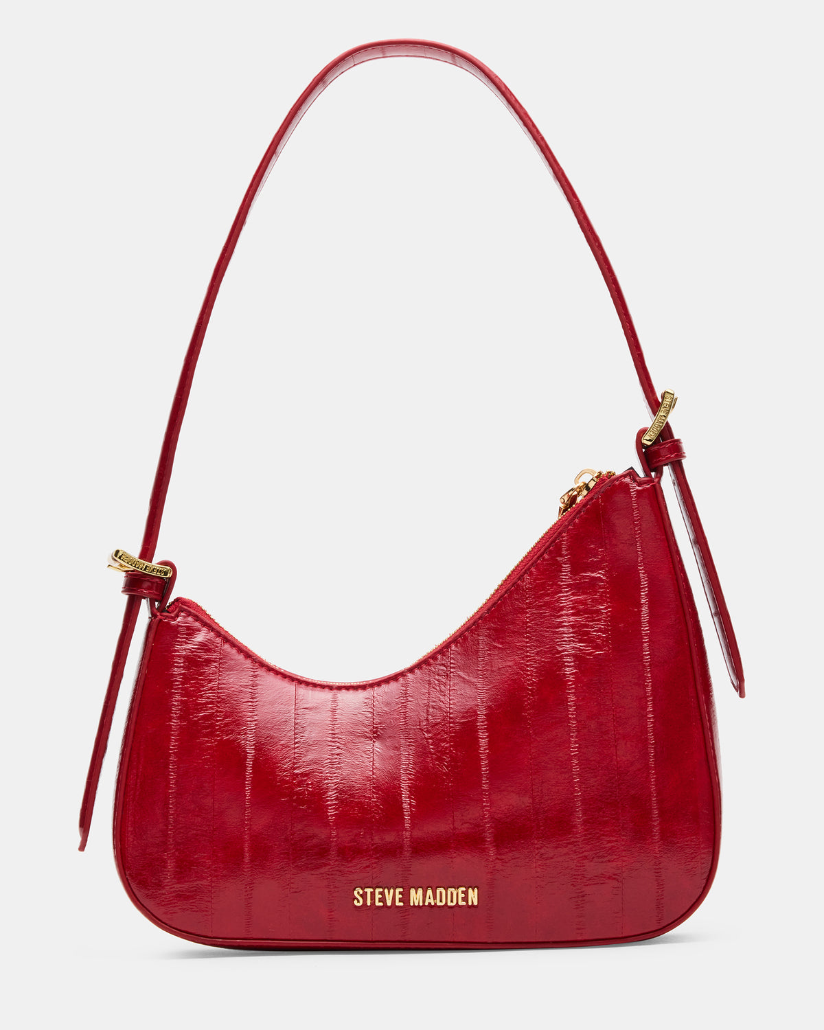 SMITH Bag Red Eel Asymmetric Shoulder Handbag | Steve Madden outlet