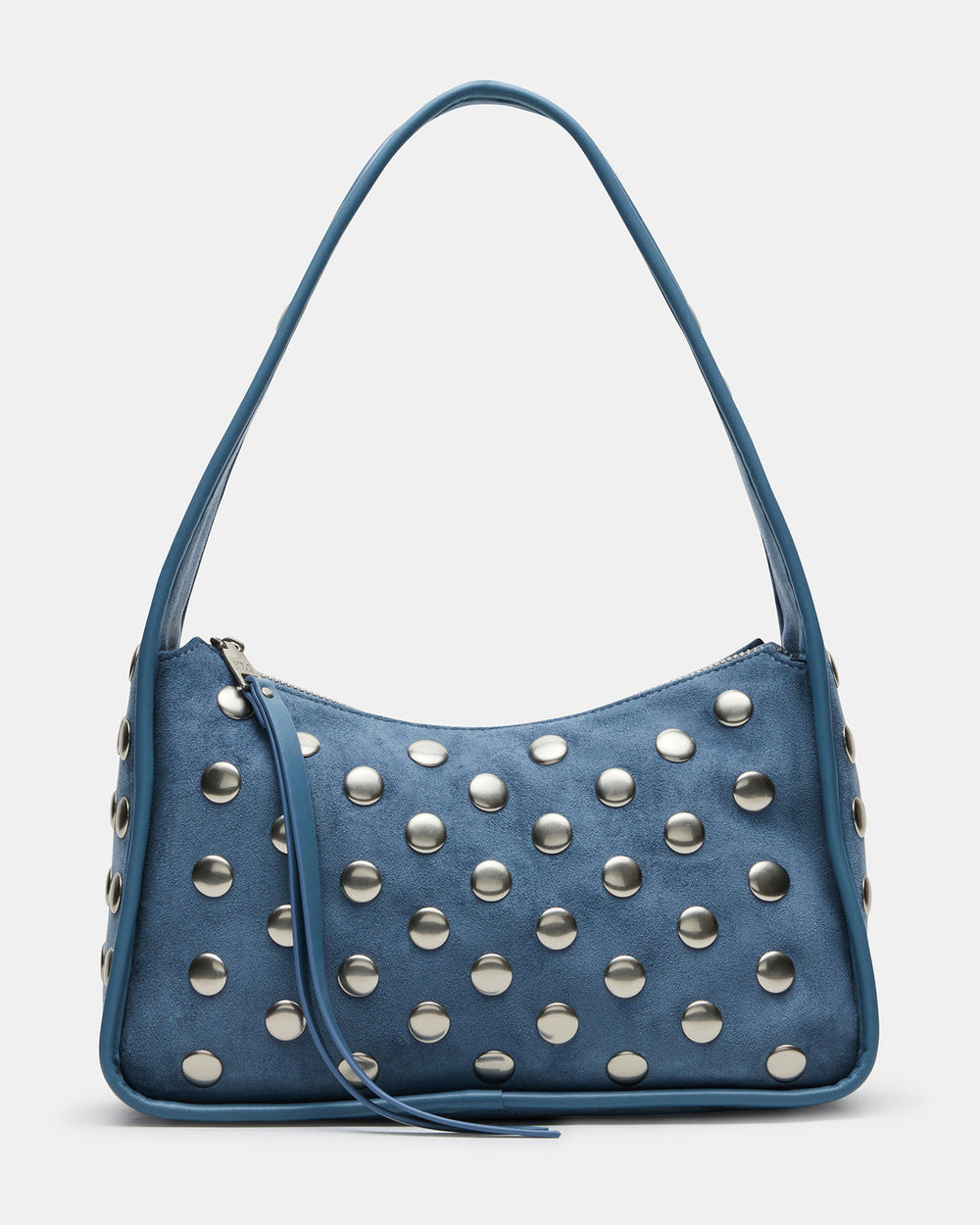 CHEYANN Bag Light Blue Hobo Dome-Studded Shoulder Strap Women's Handbag | Steve Madden Sale