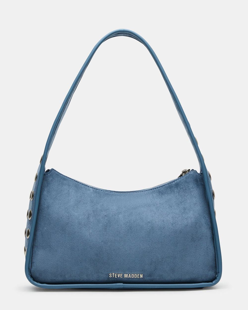 CHEYANN Bag Light Blue Hobo Dome-Studded Shoulder Strap Women's Handbag | Steve Madden Sale