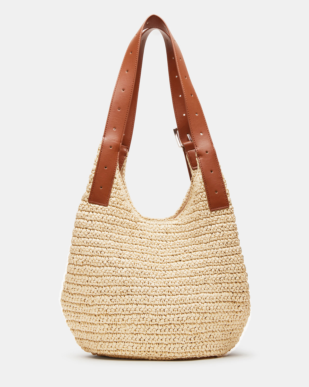 HIPPEE Cognac Multi Women's Belt Tip Buckle Shoulder Strap Bag | Steve Madden outlet