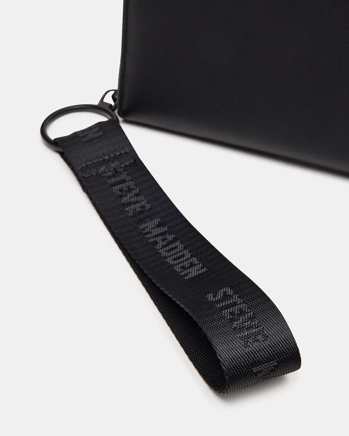 ZIP Wallet Black Zipper Cloure Wristlet Wallet | Steve Madden Sale