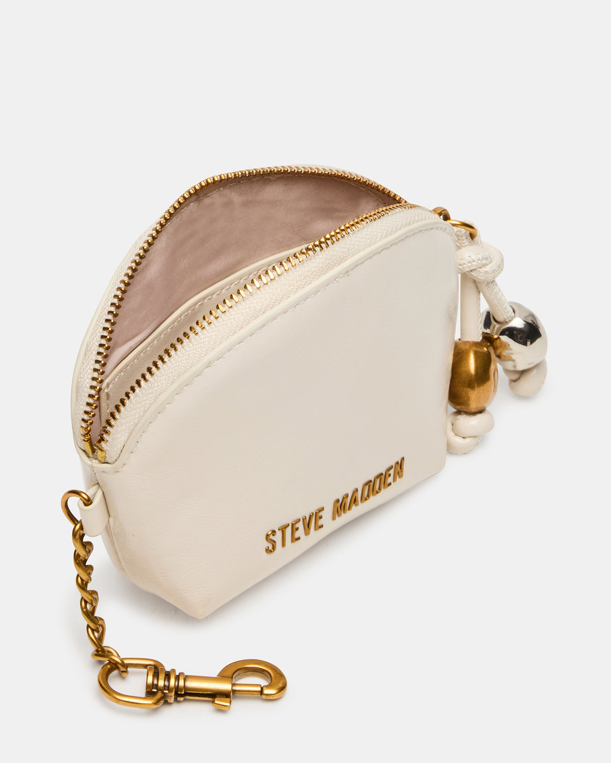CASSIDI Wallet Chalk Dome-Shaped Card Holder | Steve Madden discount
