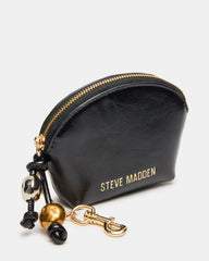 CASSIDI Wallet Black Dome-Shaped Card Holder | Steve Madden online