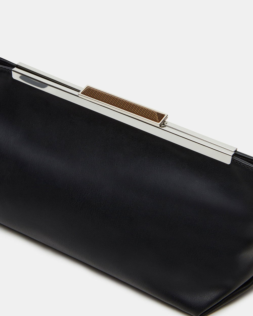 ANTONI Soft Oversized Clutch Bag Black | Women's Handbags | Steve Madden US