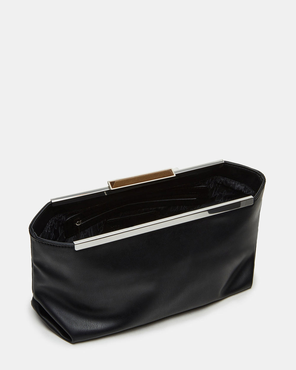 ANTONI Soft Oversized Clutch Bag Black | Women's Handbags | Steve Madden US