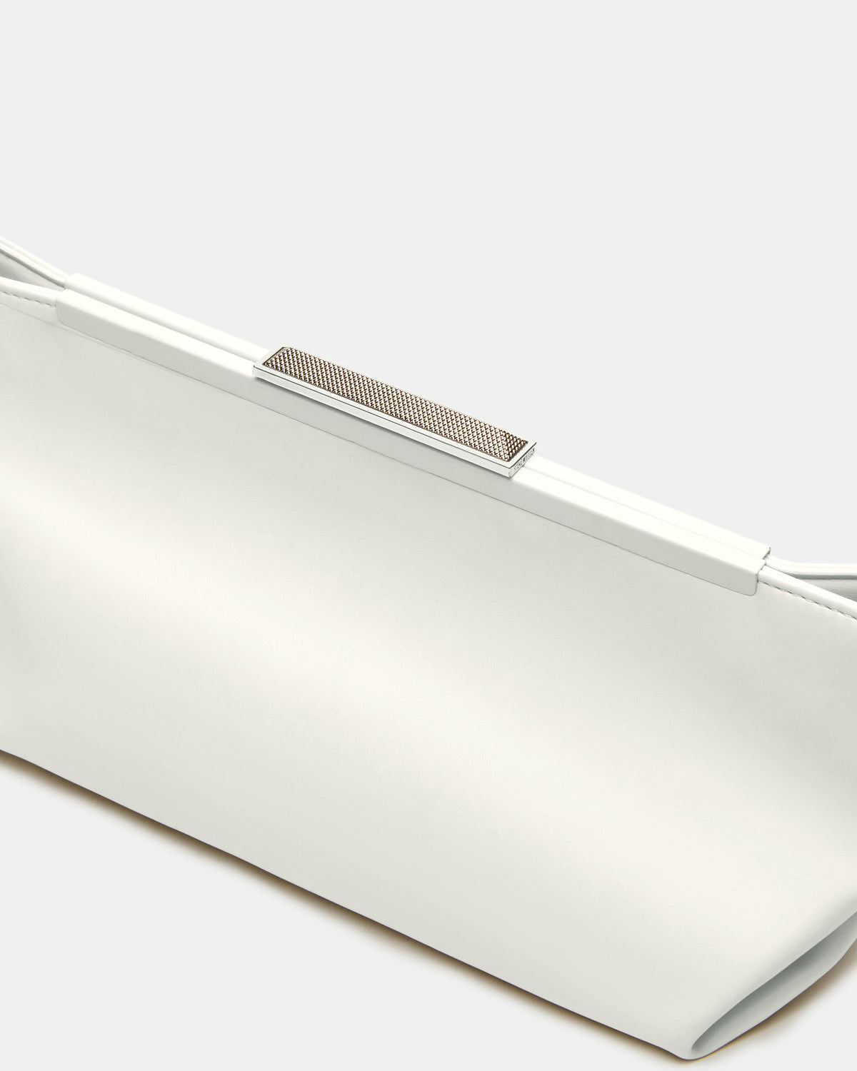 ANTONI Soft Oversized Clutch Bag Off-White | Women's Handbags | Steve Madden outlet