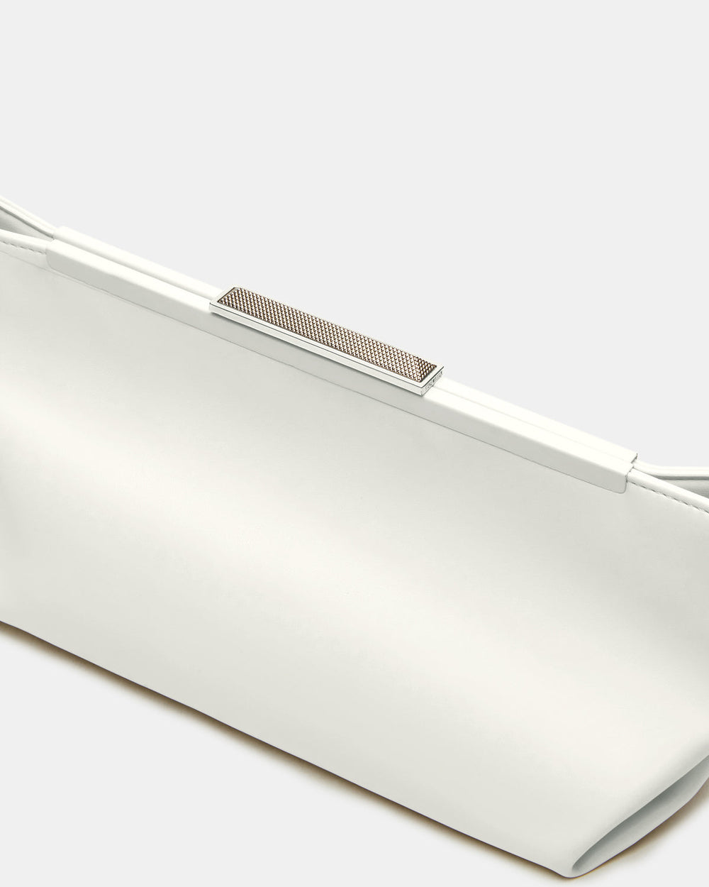 ANTONI Soft Oversized Clutch Bag Off-White | Women's Handbags | Steve Madden outlet
