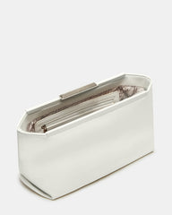 ANTONI Soft Oversized Clutch Bag Off-White | Women's Handbags | Steve Madden outlet