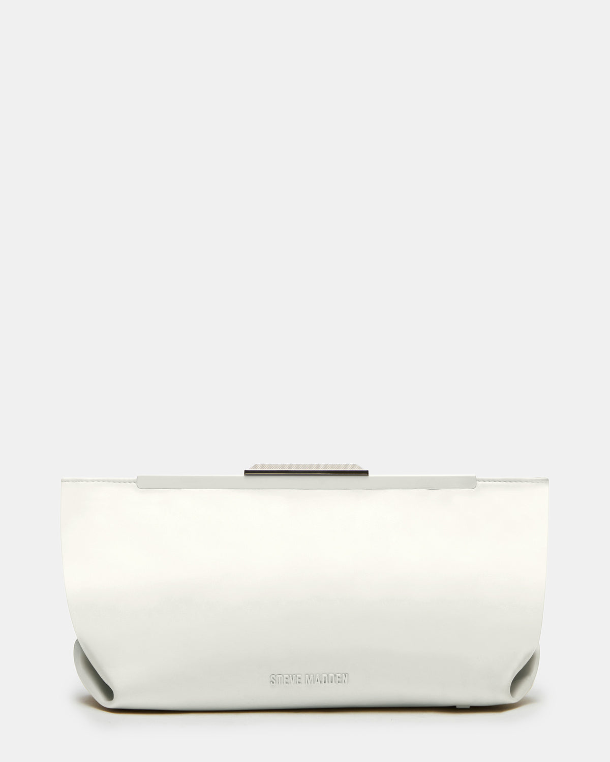 ANTONI Soft Oversized Clutch Bag Off-White | Women's Handbags | Steve Madden outlet