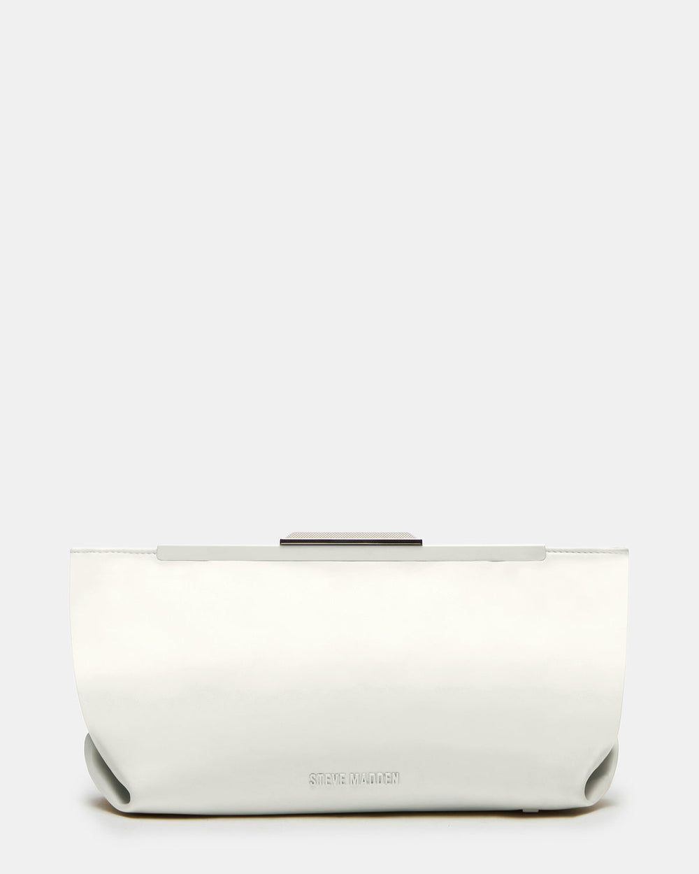 ANTONI Soft Oversized Clutch Bag Off-White | Women's Handbags | Steve Madden outlet