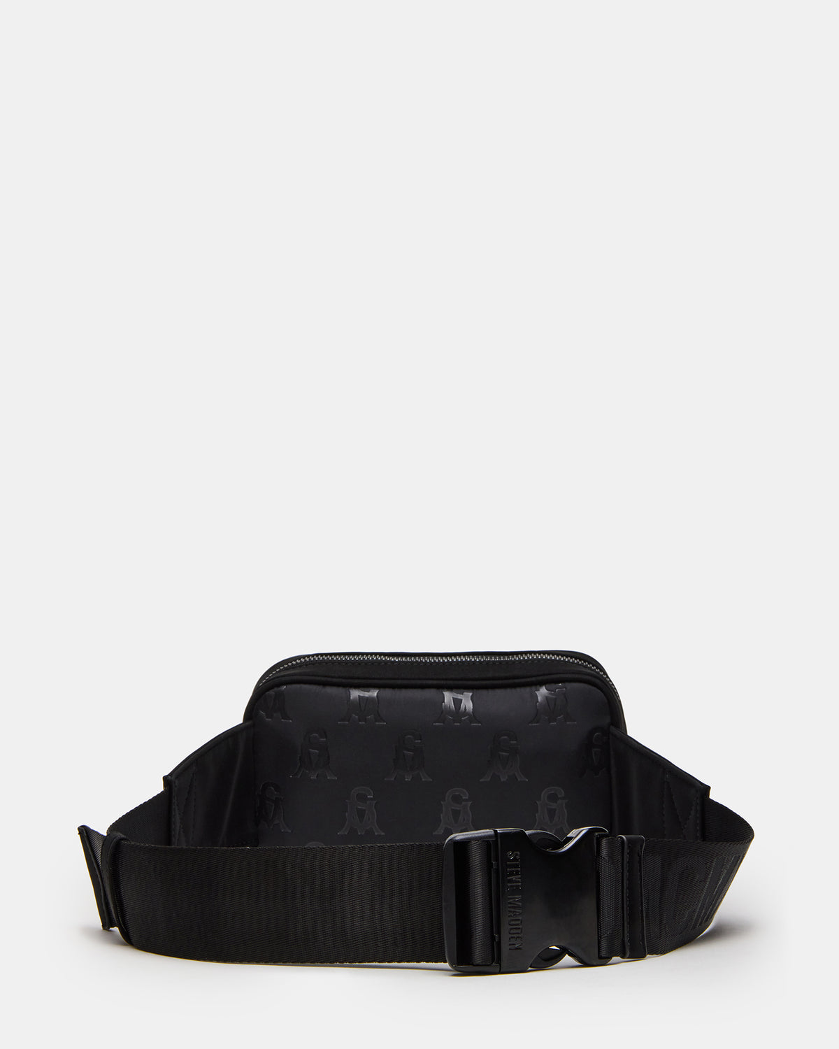 LIND Black/Black Women's Adjustable Belt Handbag | Steve Madden Sale