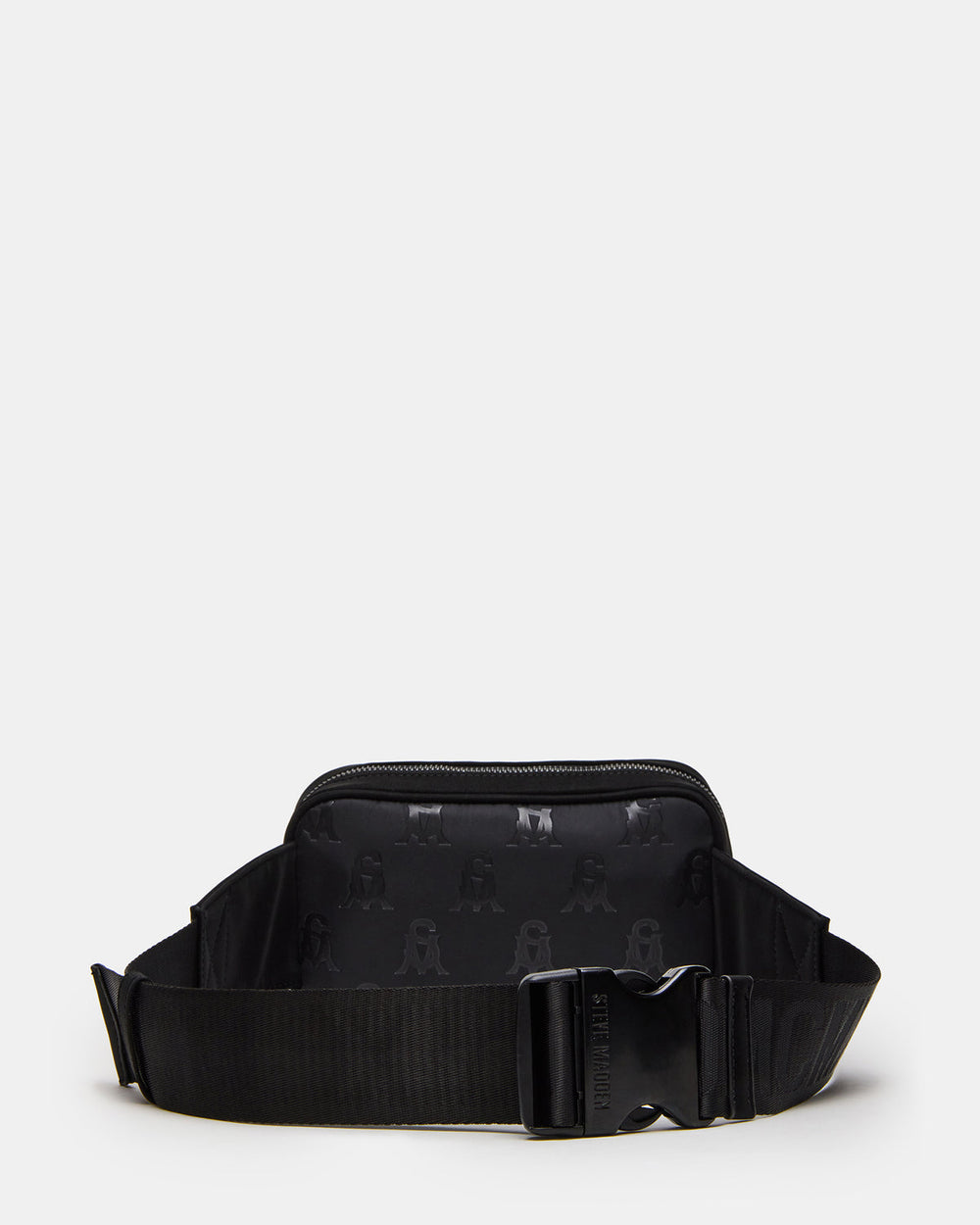 LIND Black/Black Women's Adjustable Belt Handbag | Steve Madden Sale