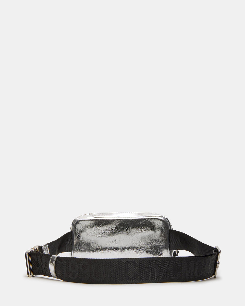 MADRIDD Belt Bag Silver | Women's Handbags | Steve Madden on Sale
