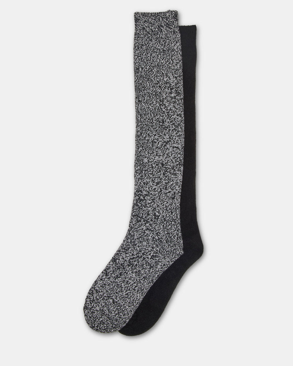 FALL 2 PACK MARLED KNEE HIGH SOCKS Black Women's Marled Knee-High Socks | Steve Madden online
