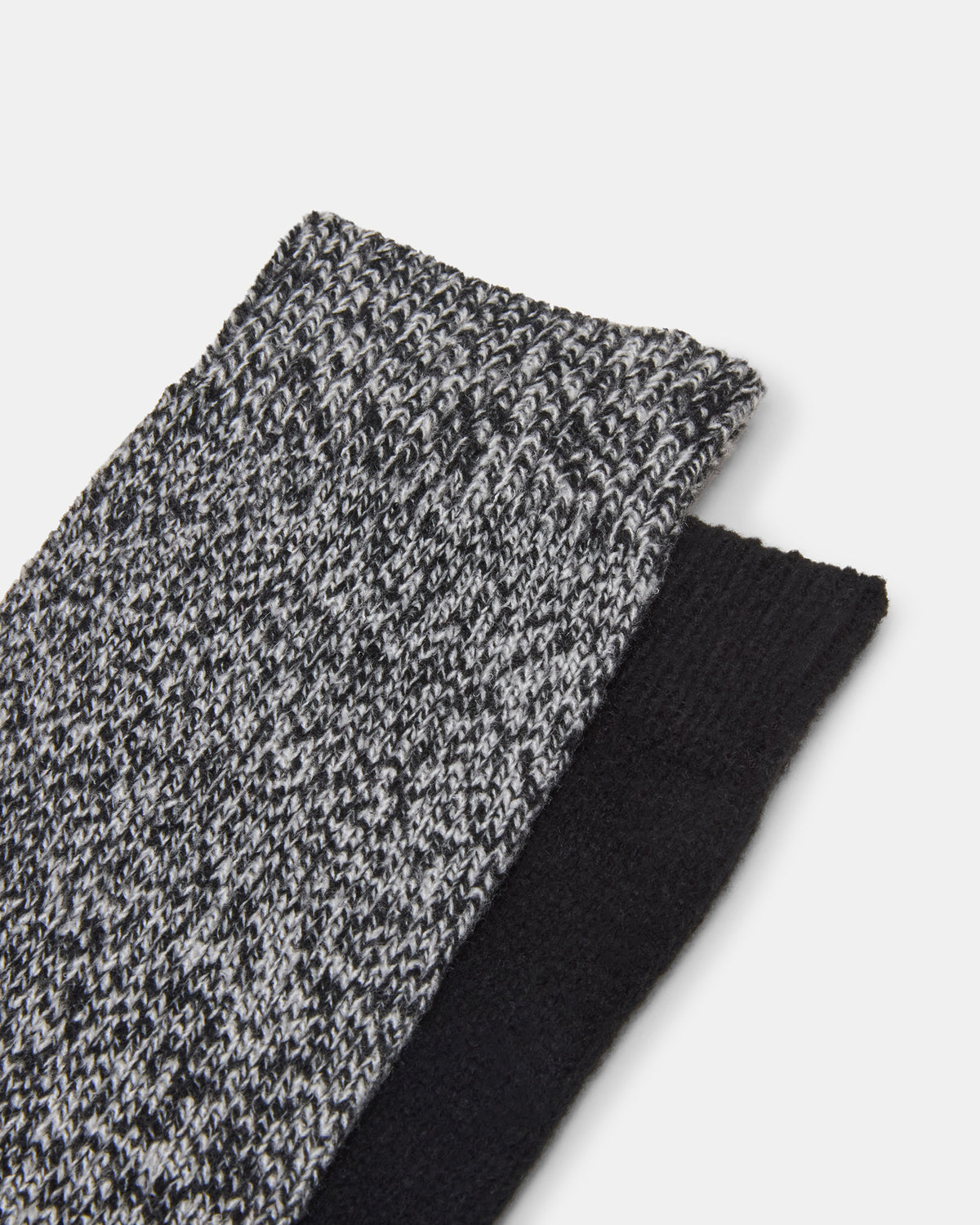 FALL 2 PACK MARLED KNEE HIGH SOCKS Black Women's Marled Knee-High Socks | Steve Madden online