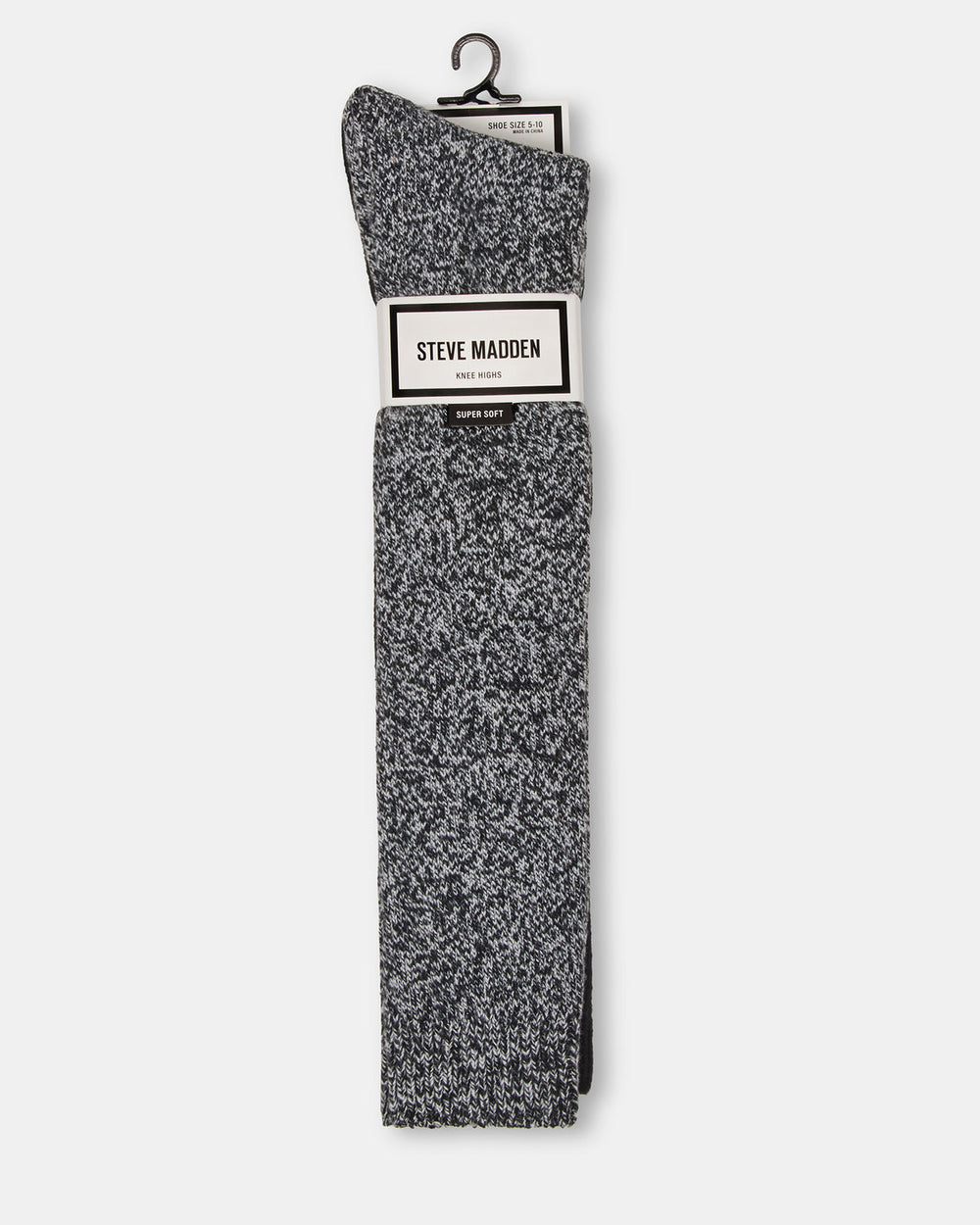 FALL 2 PACK MARLED KNEE HIGH SOCKS Black Women's Marled Knee-High Socks | Steve Madden online