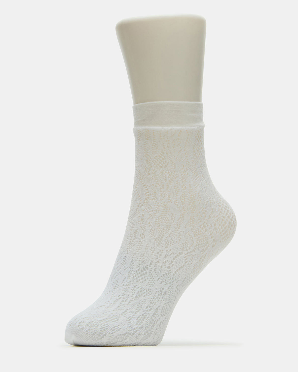 2 Pack Lace Anklet Women's Quarter Socks White | Steve Madden discount