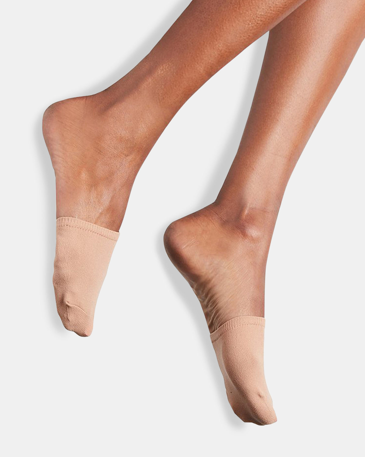 CAP TOE Black/Tan Open Back Shoe Socks | Steve Madden online