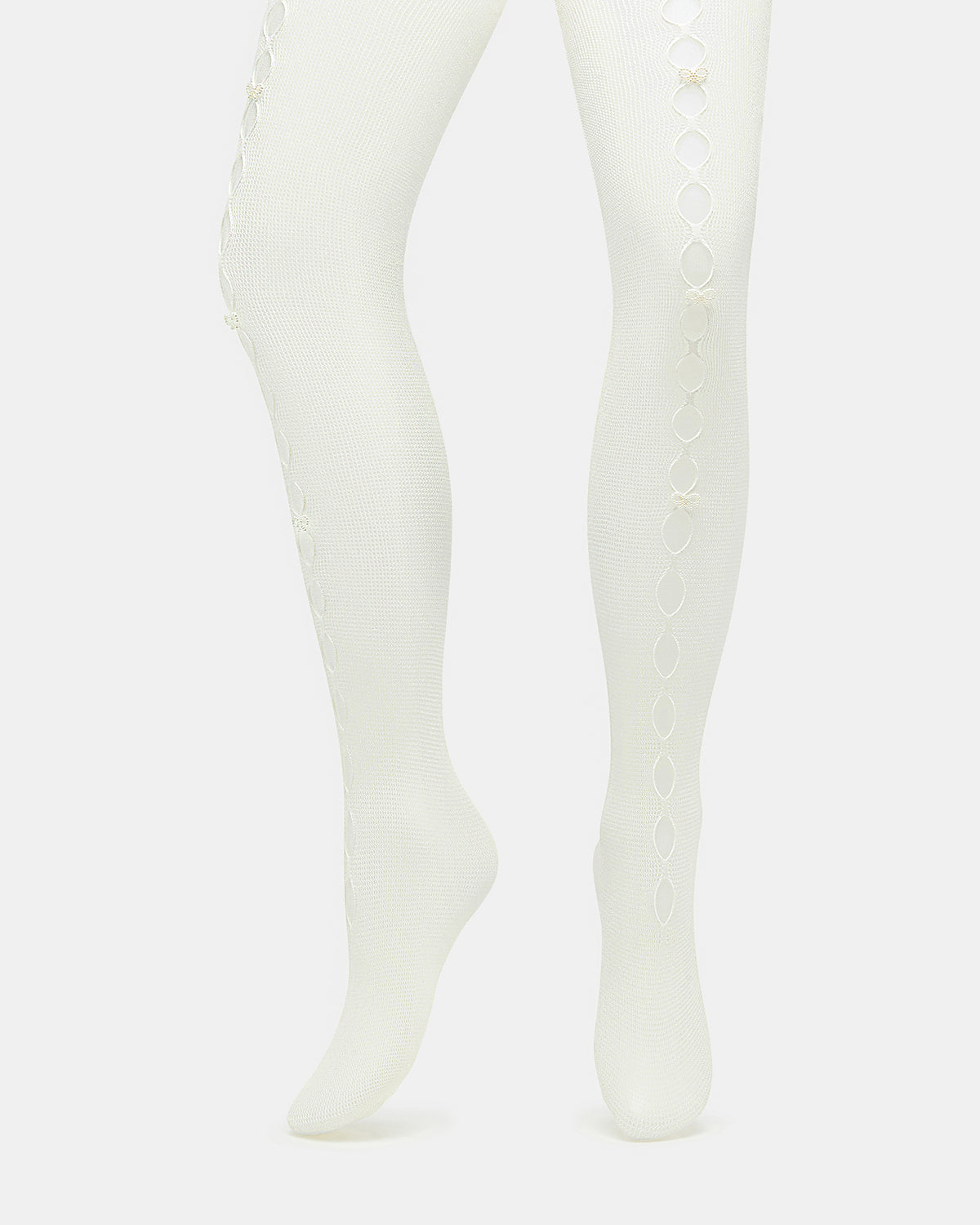FISHNET Pearl Off-White Women's Footed Tights | Steve Madden outlet