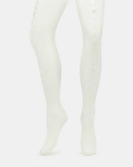 FISHNET Pearl Off-White Women's Footed Tights | Steve Madden outlet