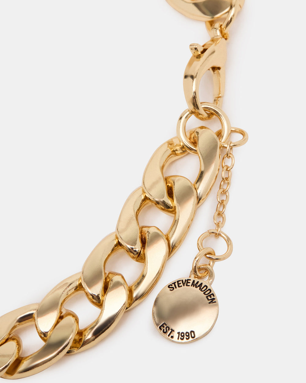LINK CHAIN ANKLET Gold Women's | Steve Madden for Sale