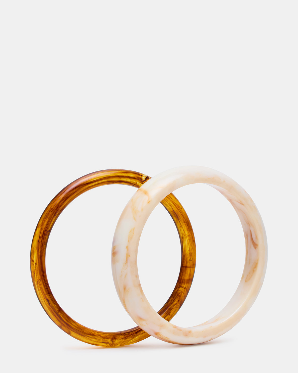 BANGLE BRACELET PACK Natural Women's 2-Piece Bangle Bracelet | Steve Madden US