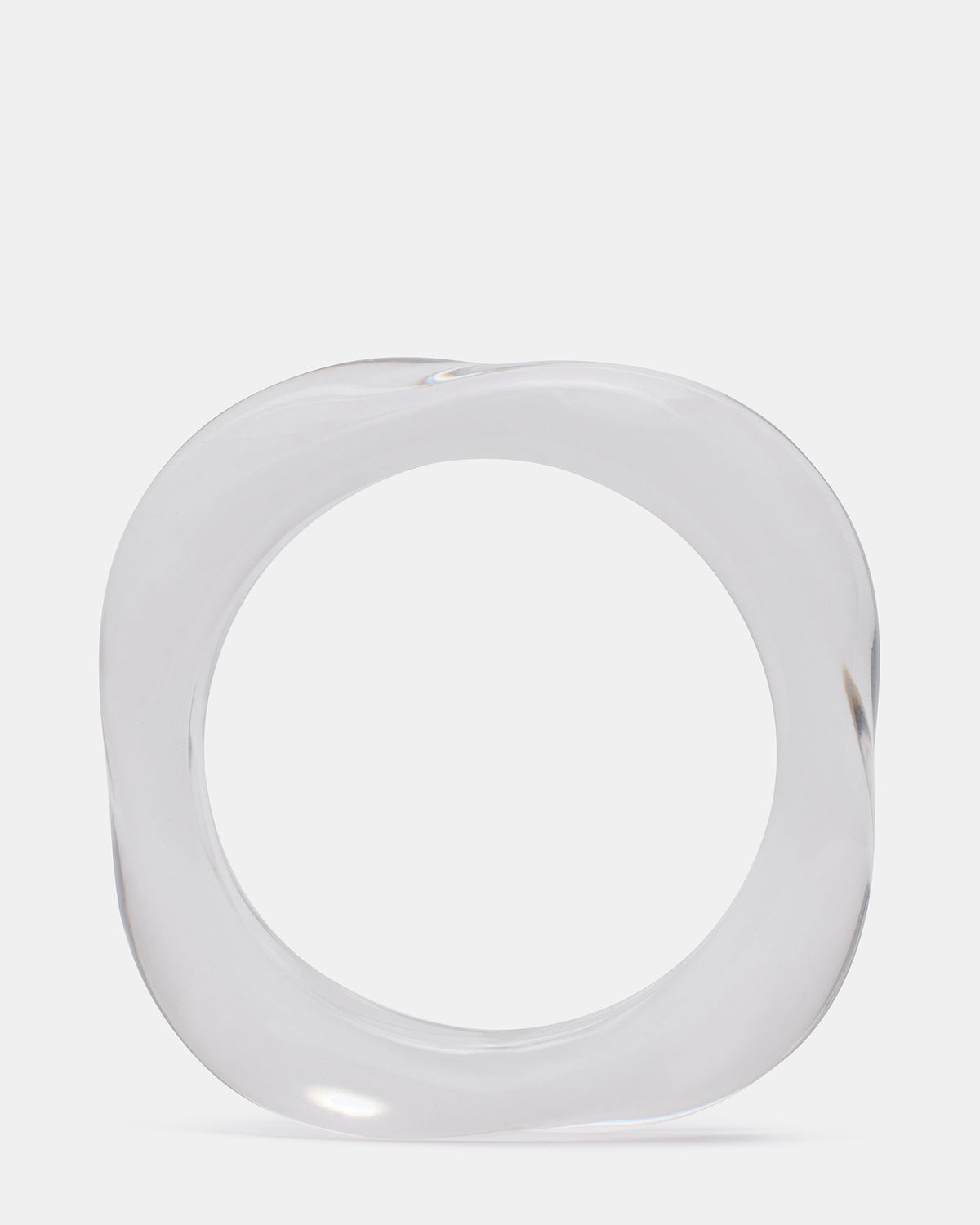 CURVED RETRO BRACELET Clear Women's Bangle Bracelet | Steve Madden for Sale