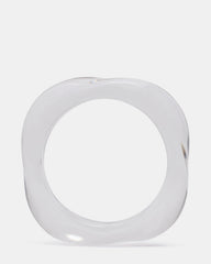 CURVED RETRO BRACELET Clear Women's Bangle Bracelet | Steve Madden for Sale