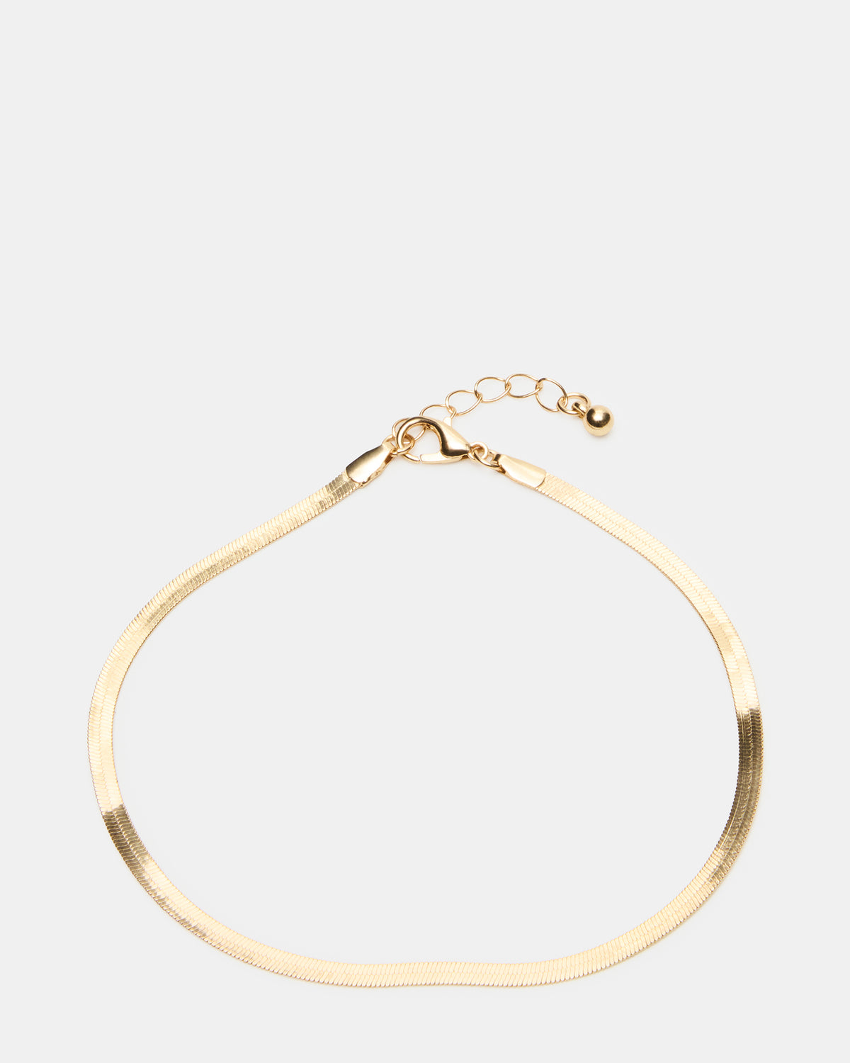 3-PIECE CHAIN ANKLET SET Women's Gold Chain Pearl Embellished Anklet Set | Steve Madden on Sale