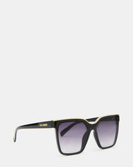 AXTON Black/Gold Opaque Shiny Gold Smoke Gradient Lens Sunglasses | Steve Madden discount