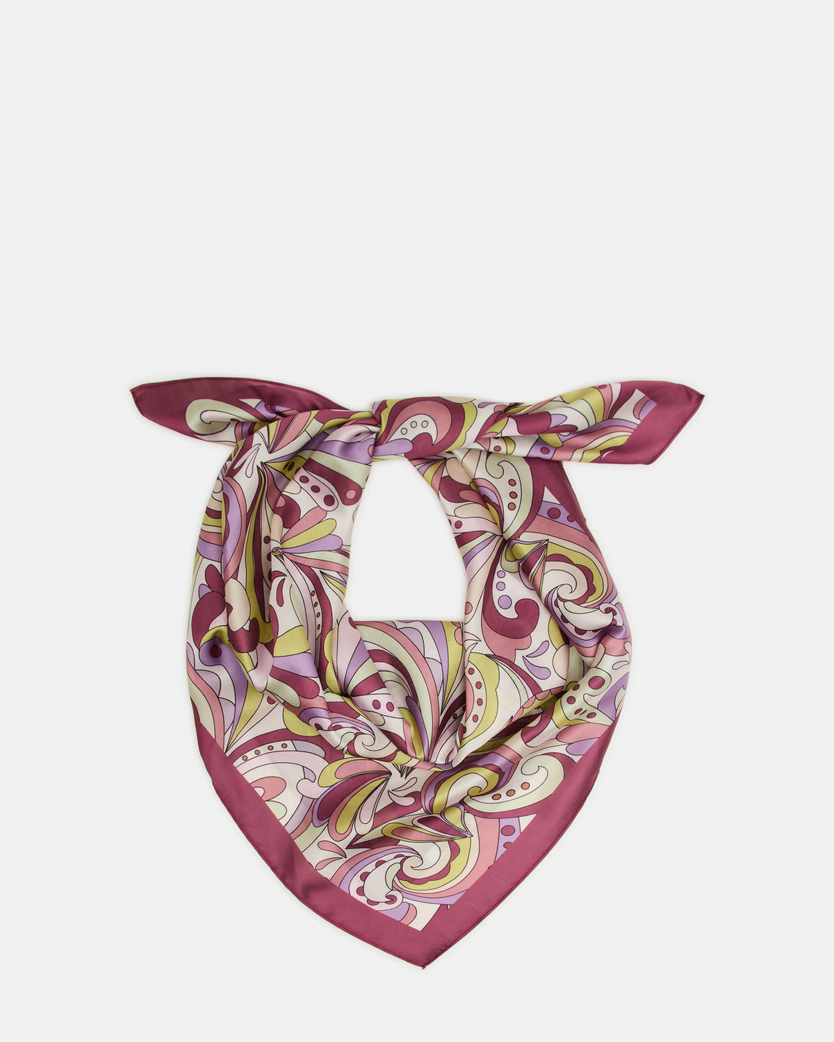 LAVENDER PRINTED SCARF Women's Resort Scarf | Steve Madden on Sale