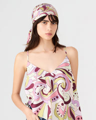 LAVENDER PRINTED SCARF Women's Resort Scarf | Steve Madden on Sale