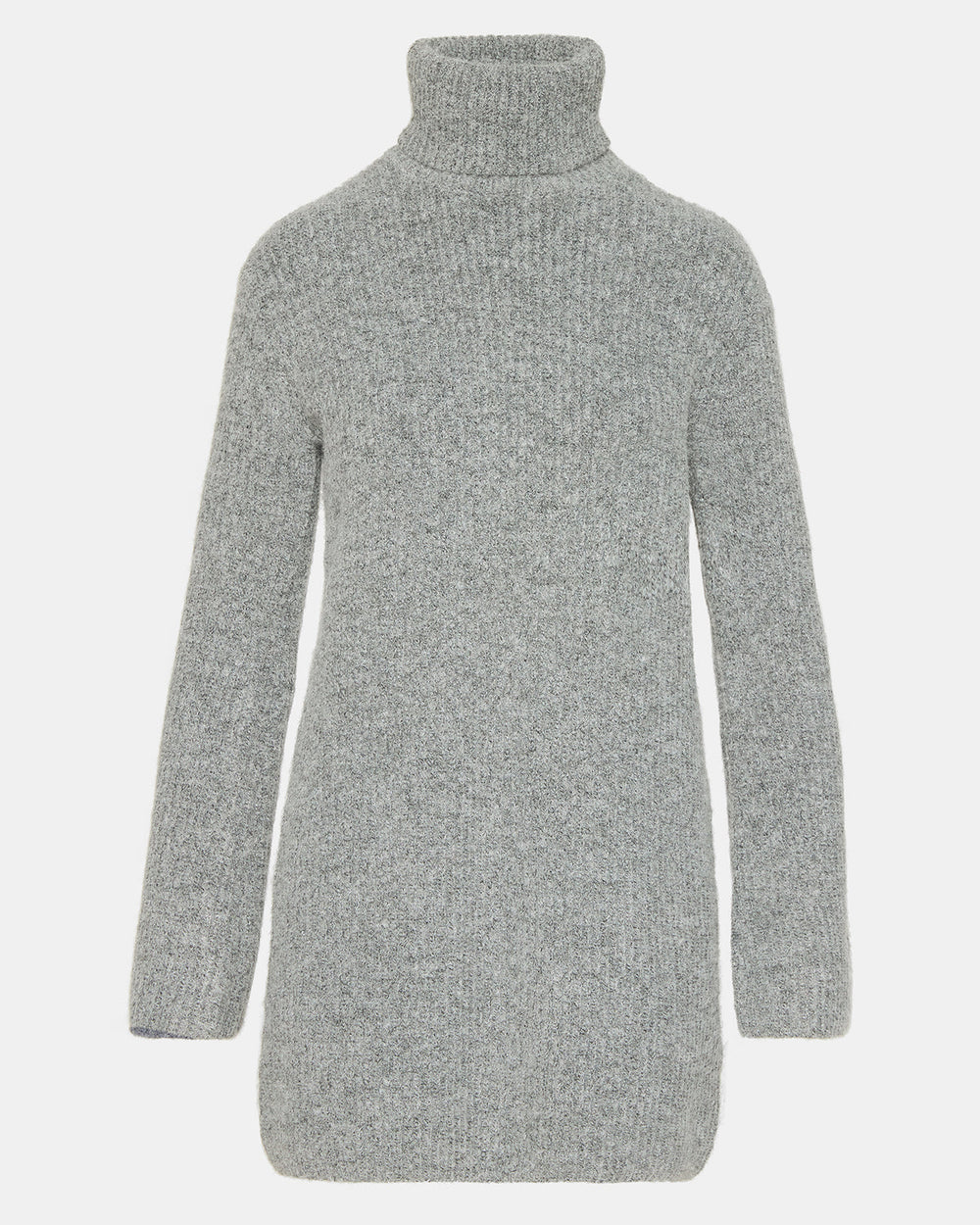 ABBIE Sweater Dress Grey | Mini Turtleneck Flared Sleeve Dress | Steve Madden online