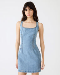 NOELLE Forever Blue Denim Mini Women's Dress | Steve Madden Sale