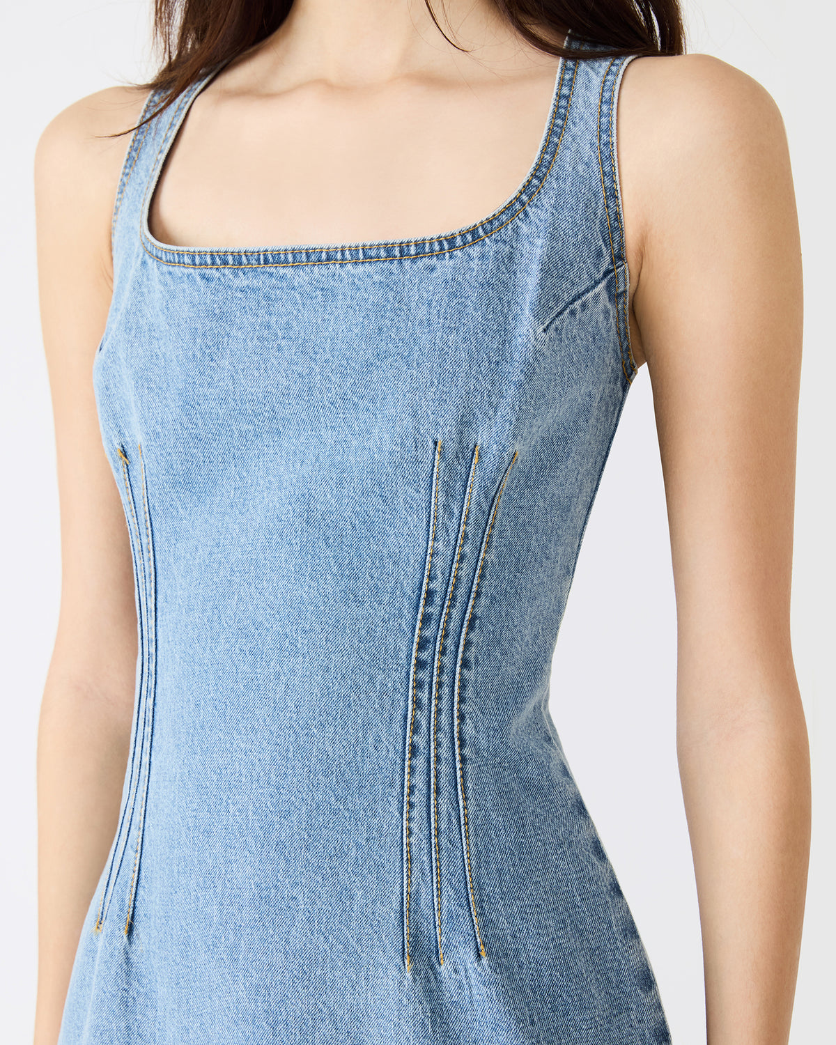 NOELLE Forever Blue Denim Mini Women's Dress | Steve Madden Sale
