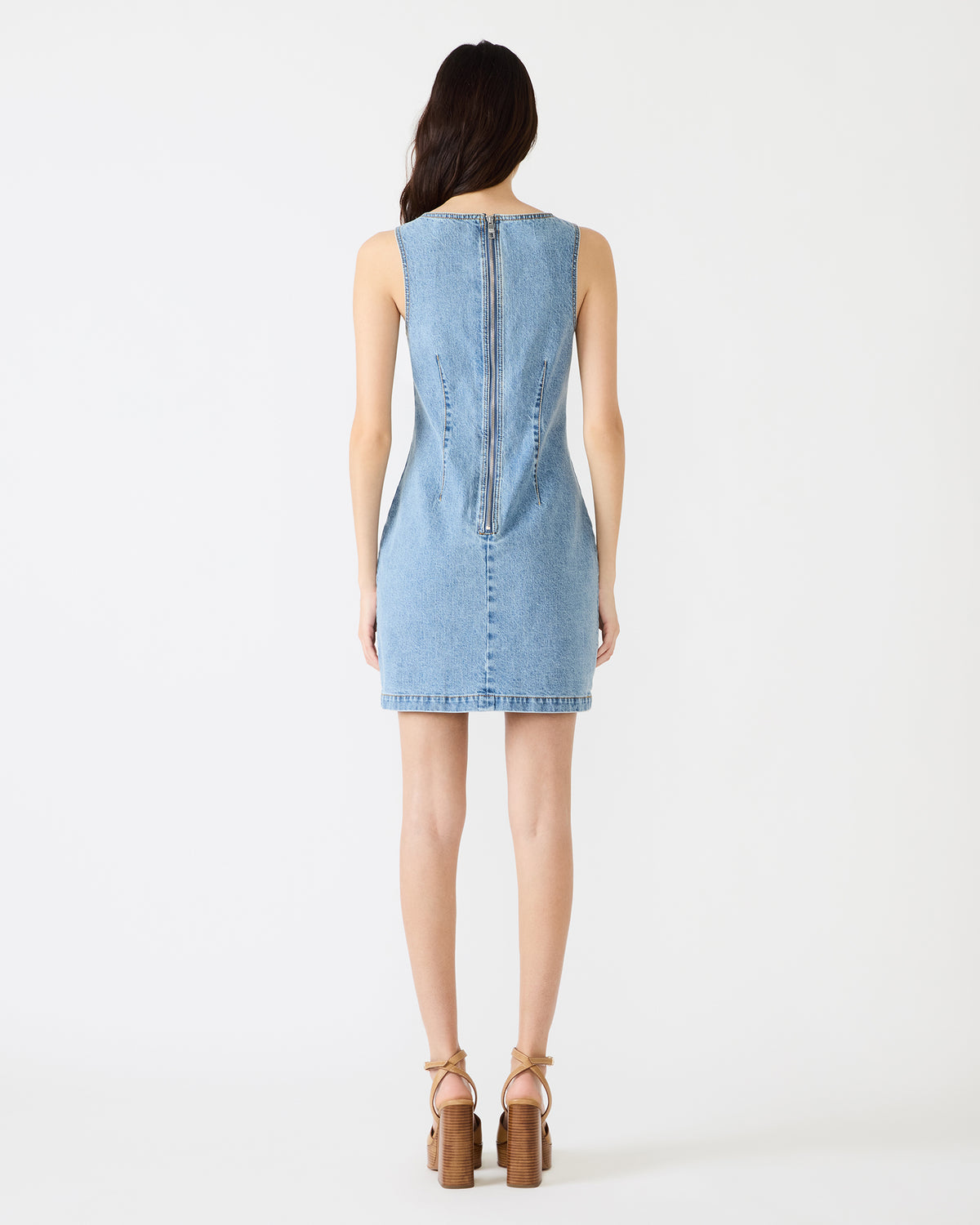 NOELLE Forever Blue Denim Mini Women's Dress | Steve Madden Sale