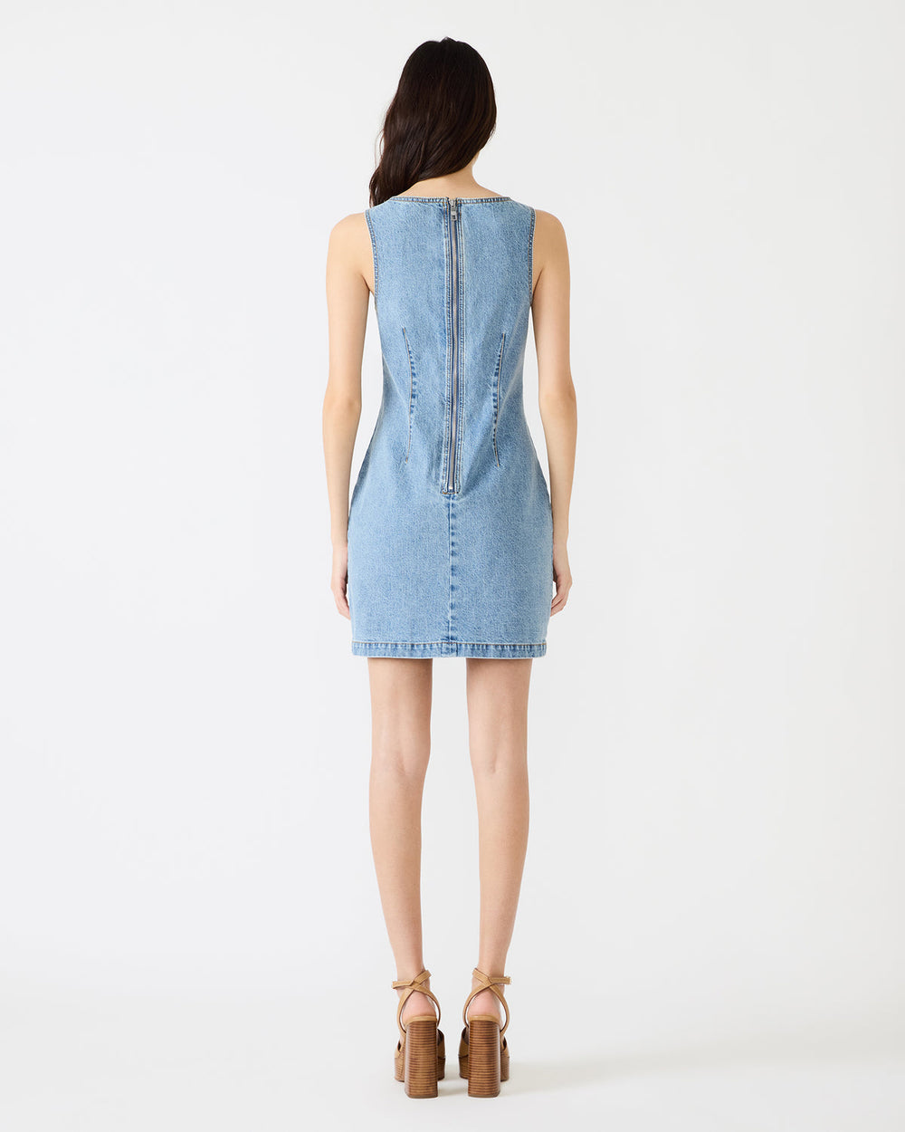 NOELLE Forever Blue Denim Mini Women's Dress | Steve Madden Sale