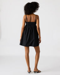 MEADOW Black Mini Cut-Out Flowy Dress | Steve Madden Sale